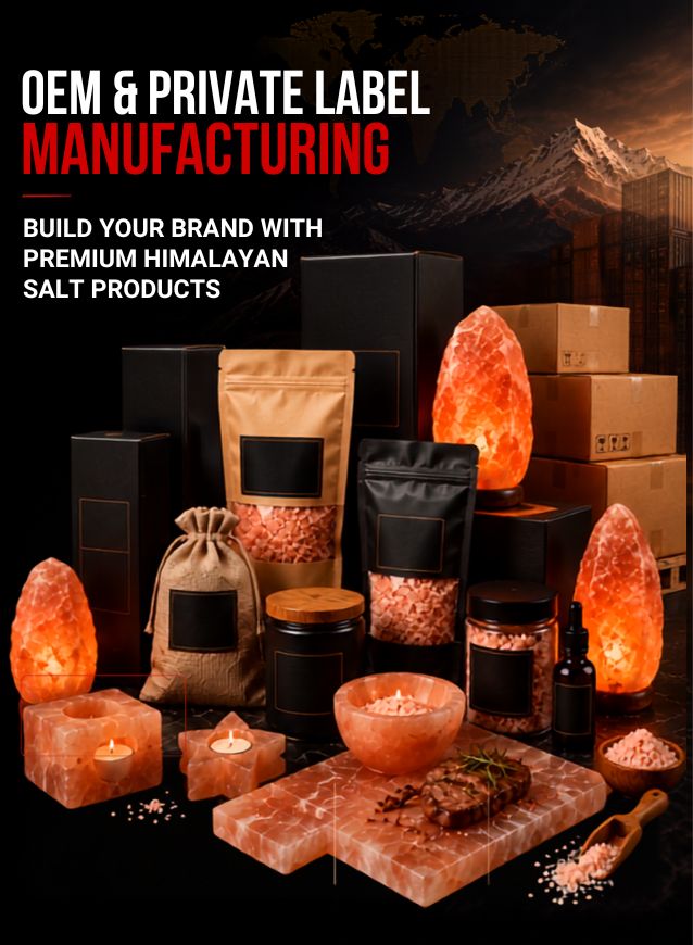 OEM Private Label Manufacturing - Prime Salt Exports - Main Banner Mobile
