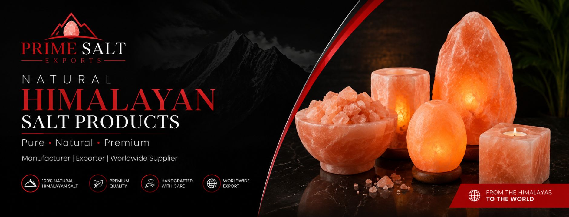 Prime Salt Exports - Main Banner Desktop